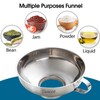 2pcs Canning Funnels for Filling Mason Jars with Strainer, Food