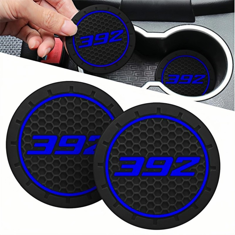 2PCS 2.75 Inch Car Cup Holder Coasters Compatible with Dodge