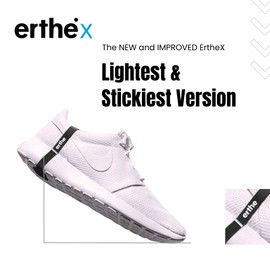 Erthe Grounding Straps for Shoes - Earthling 3.0 Earthing Grounding Shoes Straps - Grounding Shoe Strap for Earthing Shoes - Earthing Shoes Ground Straps for Grounding Gifts - Erthe 2024 (Pack of 4)
