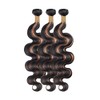 Fb30 Bundle Ombre Brown Body Wave Human Hair Bundles P1B30