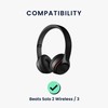 kwmobile Ear Pads Compatible with Beats Solo 2 Wireless/Solo 3