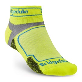 Bridgedale TRAIL RUN Ultralight T2 Coolmax Sport Low-Men's- Medium-Yellow