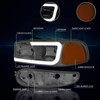 PM PERFORMOTOR [4Pcs] LED DRL Headlights Assembly+Bumper Lamps Compatible with