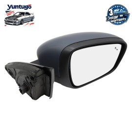 AutoPart361 Passenger Side Mirror Primed Blind Spot w/o Turn Signal Fits Ford Escape 2020-23
