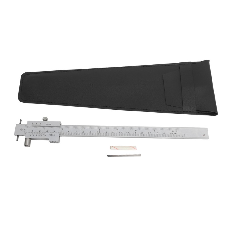 Parallel Cross Caliper 0‑200mm Vernier Calipers Marking Gauge Stainless Steel