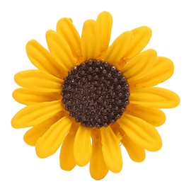 Sunflower Lapel Pin Alloy Unique Women Brooches Lapel Pin Clothing Accessories for Dress Sunflower Brooch DIY Sunflower Lapel Pin for Girls and Girls, Metal