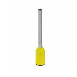 Phoenix Contact Rod Terminals AI 0,25-10YE (AI 0.25-10YE) 100 pcs (Compatible Wire 0.25sq or less, Yellow) NN