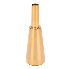 Trumpet Mouthpiece 3C Metal Material Long Lasting Luster Thicker Heavier Replaceable Mouthpiece Instrument PartGold