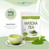NutriExtracts Ceremonial Matcha Green Tea Powder - 100g Pack
