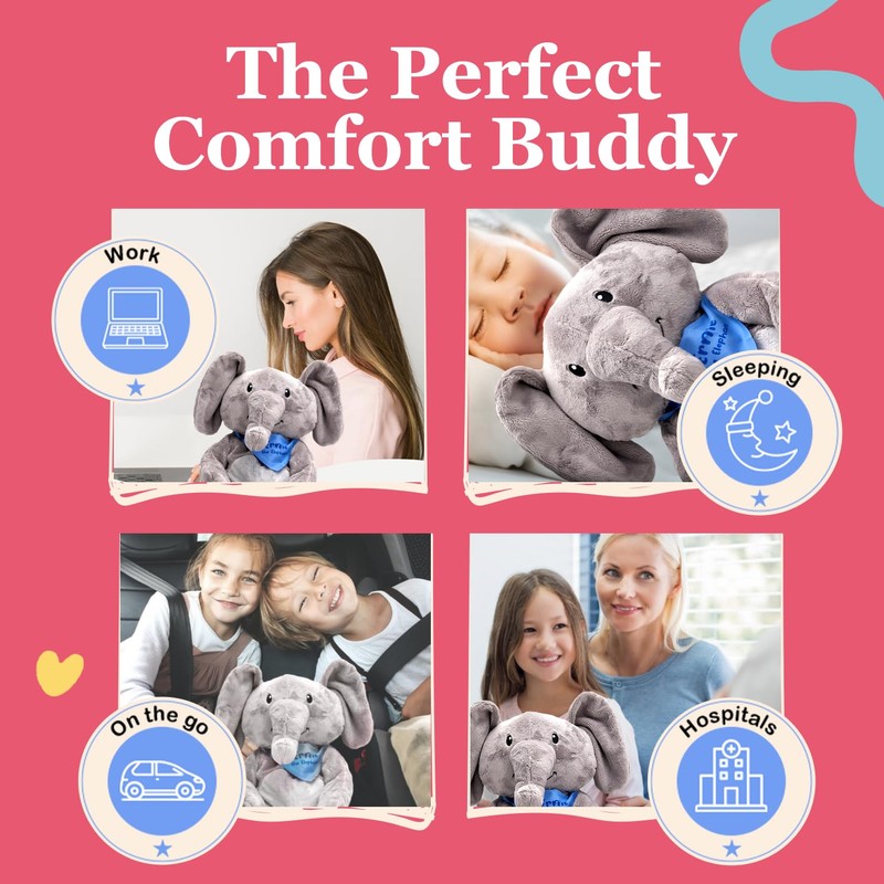Lilly's Love Weighted Stuffed Animal, 5lb | Sensory Plush for