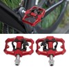 Dual Function Bicycle Pedal Flat Clipless Cleats 3 Sealed Bearings