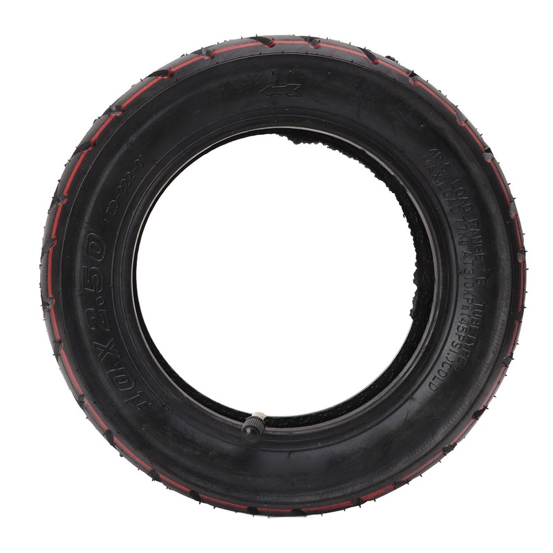Scooter Inner Outer Tire Anti Shock 10 X 2.50 Rubber