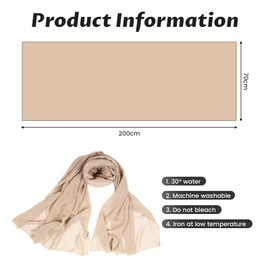GENZYRE Sheer Chiffon Scarf, Stole for Evening Dress, Women's Neckerchief, Soft Chiffon Scarf, Lightweight Shoulder Scarf, Summer Scarf, Festive Stole for Wedding, Bridal Party, gold