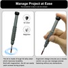 Phillips Screwdriver #0 3.0mm PH 0, Small Screwdriver, Magnetic, Lightweight,