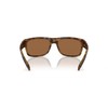Native Men's XD9003 Ashdown Rectangular Sunglasses, Matte Tortoise/Bronze Mirrored Polarized,
