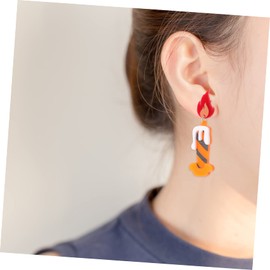 GRIRIW Stylish Earrings Creative Acrylic Dangler for Women Girls Fashion Jewelry