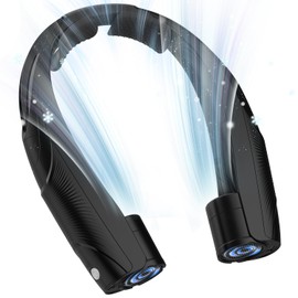 Enituo Portable Neck Fan - Hands-Free, Rechargeable, 6 Speeds