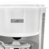 Dominion 4-Cup Coffeemaker Compact Coffee Pot Brewer Machine, Quiet Operation