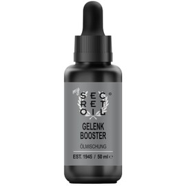 mySecretOil Joint Booster 50 ml - Natural Body Oil for Your Muscle Relaxation - Deep Oil Blend for Regeneration of Muscle Tension - Supports Stressed Joints