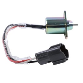 TCINDRR 12V Fuel Shut Off Solenoid 119233-77931 119233-77932 M810324 Compatible with Yanmar TB235 3TNV88-BPTB2 Hyundai R55-5 R60-5 & JD 4200 4300 4400 4500 4600 4700
