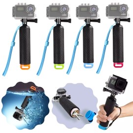 For GoPro Floating Hand Grip Selfie Stick Waterproof Handler For All GoPro Cameras- ORANGE