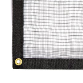 WindscreenSupplyCo Protection Cover 12 Ft. x 12 Ft. Garden Netting with Grommets Anti Squirrels, Rabbits, and Other Animals and Hail Perfect for Garden Plants Fruit Trees Pond Protection - PP1212KK