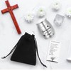 6 Set Small Urns for Ashes Cremation Urns 1.57 Inch