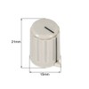 sourcing map 4pcs, 4mm Potentiometer Control Knobs For Electric Guitar