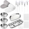 LemonRoad LemonRoad 25 Pcs Esthetician Facial Supplies Set, 3 Stainless