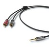 JAMEGA - 1 m RCA to Jack Cable | 3.5