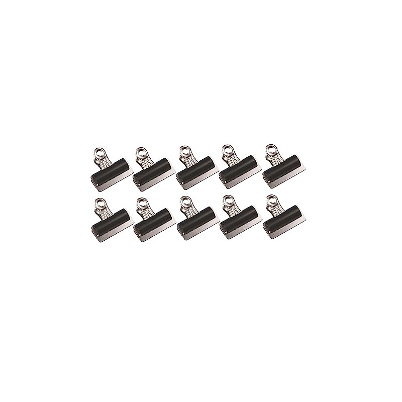 Q-Connect Grip Clip 25 mm Black (10 Pack) KF01287