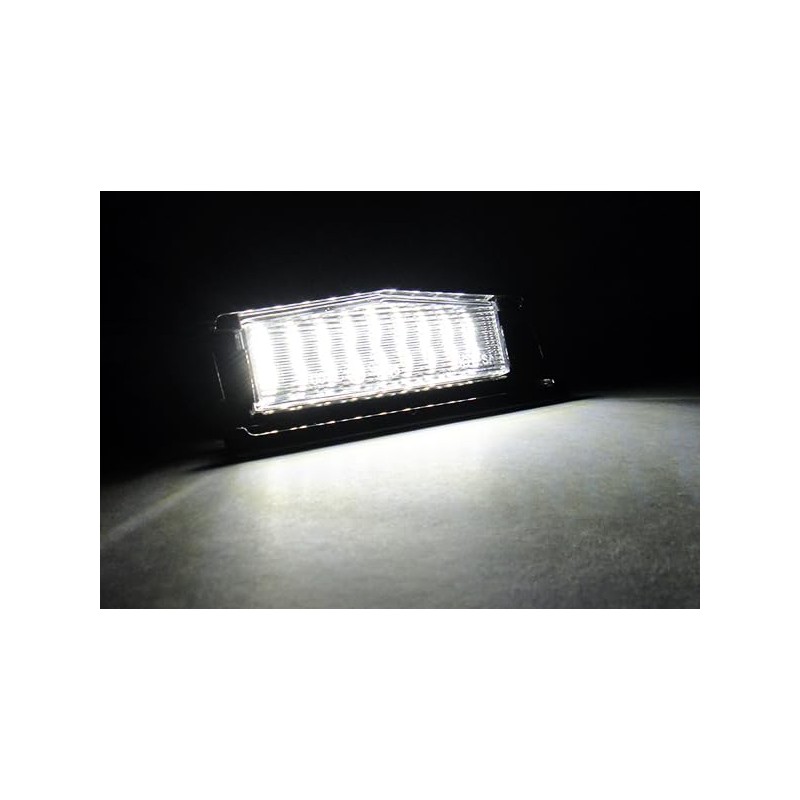 RZG 2x LED Licence Number Plate Light White Canbus For