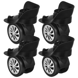 Travel Suitcase Wheels, 4 Pieces 360 Degree Rotating Luggage Wear-Resistant Replacement Wheels