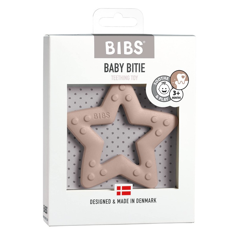 BIBS Baby Bitie Star Teether BPA Free Food Grade TPU