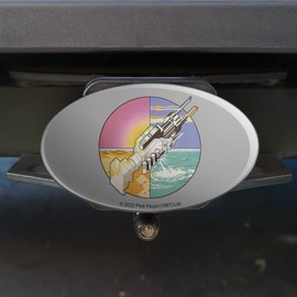GRAPHICS & MORE Pink Floyd Welcome to The Machine Oval Tow Trailer Hitch Cover Plug Insert