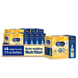 Enfamil NeuroPro Baby Formula, Milk-Based Infant Nutrition, MFGM* 5-Year Benefit, Expert-Recommended Brain-Building Omega-3 DHA, Exclusive HuMO6 Immune Blend, Non-GMO, 2 ​Fl Oz, 48 Count