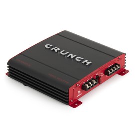 Crunch 1000 Watt Amp 2 Channel Car Audio Stereo Dual A/B Subwoofer Amplifier, PX-1000.2