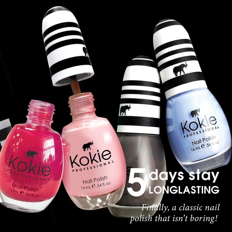 Kokie Professional Nail Polish, 0.54 Fl Oz (Wishful)