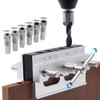 Joywayus Self Centering Dowel Jig Professional Wide Capacity Wood Dowel
