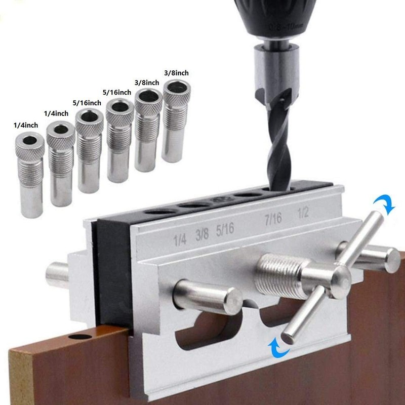 Joywayus Self Centering Dowel Jig Professional Wide Capacity Wood Dowel