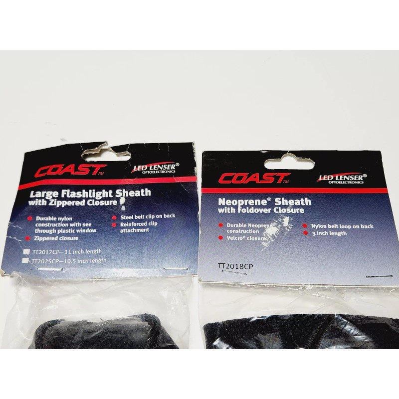 Coast Led Lenser Sheath 2pk