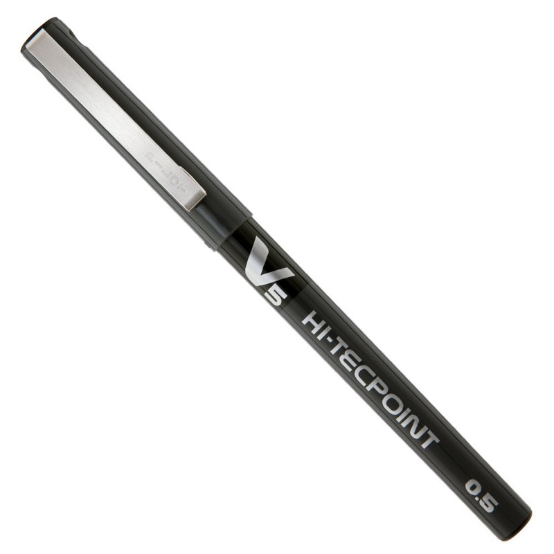 Pilot BX-V5-B Rollerball Pen Black Rollerball Pen (Ball Pen, Black,