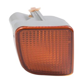 Brock Replacement Passengers Park Signal Front Marker Light Lamp Bumper Mounted Lens Compatible with 1998-2000 Pickup Truck 8151004010