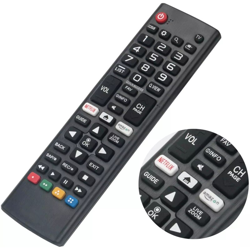Unbranded Universal Remote Control Replace for LG Smart TV AKB72914218