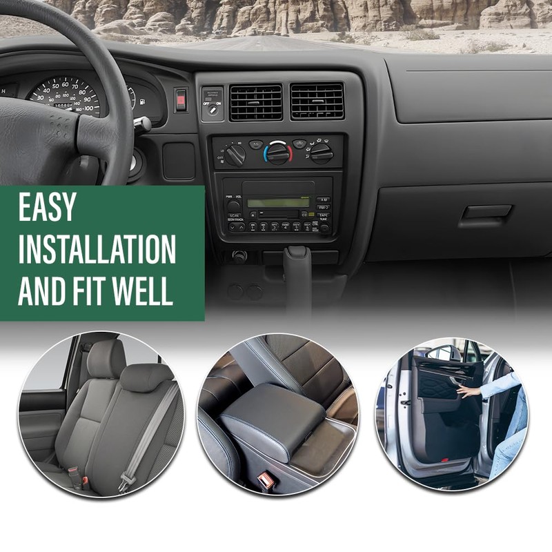 LQI Center Dash Climate Control Radio Bezel Trim Dashboard, Compatible