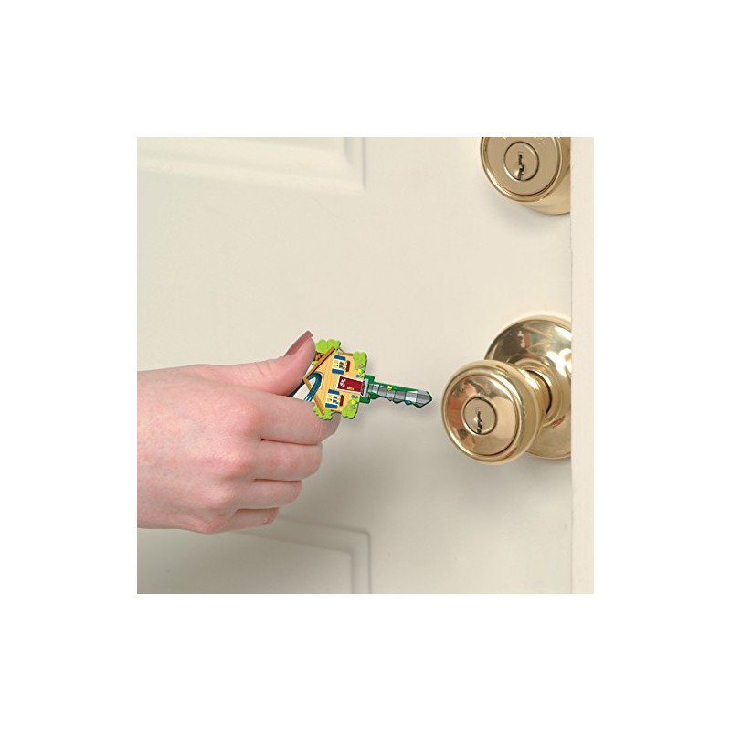 Lucky Line Key Shapes, Home, House Key Blank, LW, 1