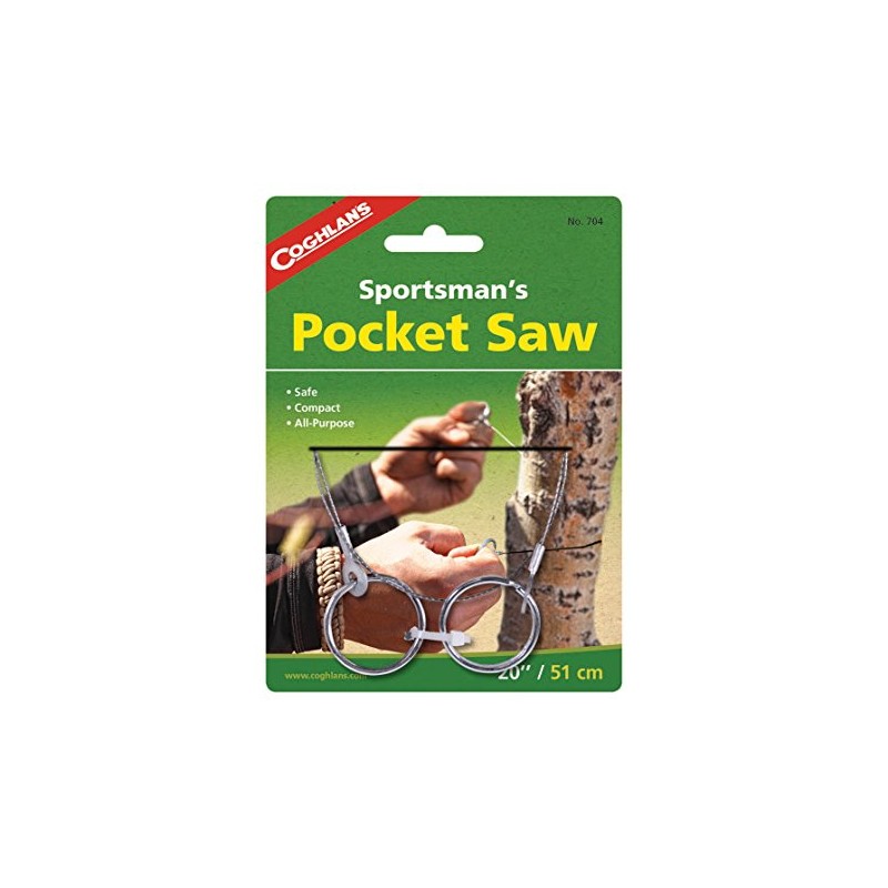 Coghlan's 20-Inch Wire Saw – Lightweight, Durable Handheld Survival Tool