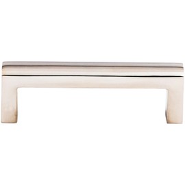 Top Knobs - SS87 - Pull 3 3/4" (c-c) - Polished Stainless Steel - Stainless II Collection