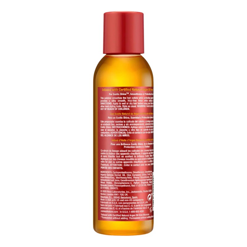 Aceite De Argán Para Cabello, Pulidor De Cabello Suave Y