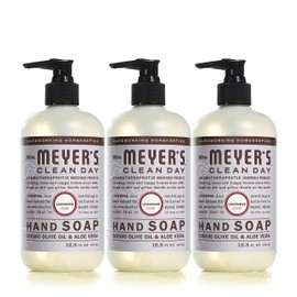 MRS. MEYER'S CLEAN DAY MRS. MEYER'S CLEAN DAY Hand Soap, Made with Essential Oils, Biodegradable Formula, Lavender, 12.5 fl. oz - Pack of 3